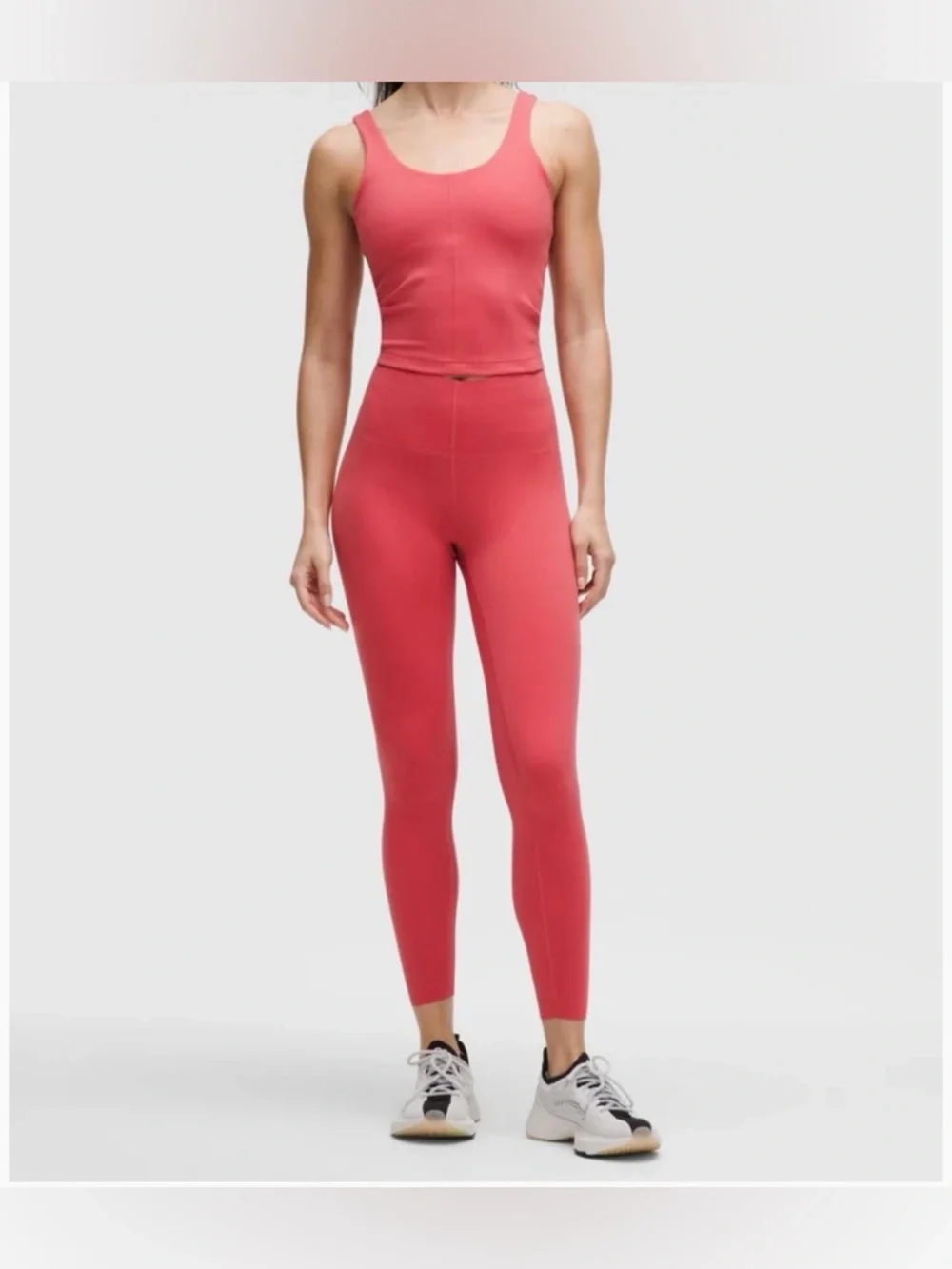NWT Lululemon Glow Up HR Tight 25 High Rise Leggings Red Size 8